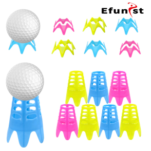 高尔夫球钉塑料钉球TEE轻巧便携10个装 可剪裁GOLF球托无阻力球钉