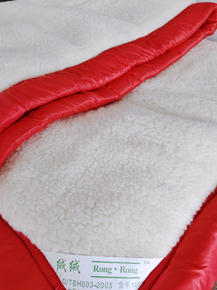 TRUE INNER MONGOLIA 100% PURE WOOL MATTRESS WINTER BLANKET MATTRESS THICKENED WARM DOUBLE 1.8MX2.0M