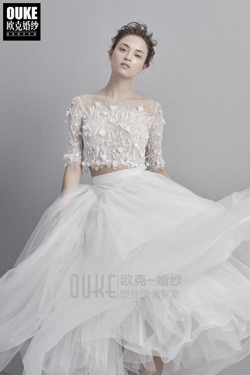 2023新款新娘轻婚纱礼服森系简约出门纱迎宾纱高腰高级感轻奢旅拍使用感如何?