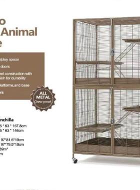 达洋D671宠物笼子豪华多层大中西别墅易清理结实小间距防越狱671