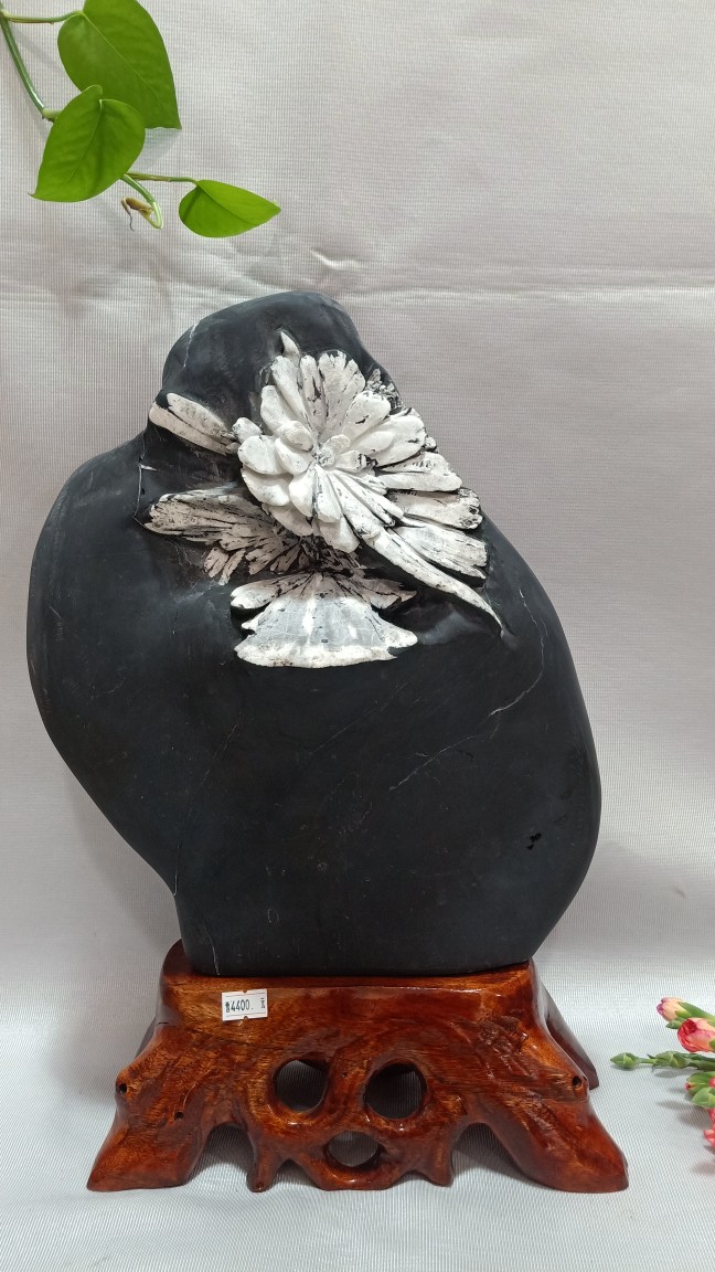 菊花石原石客厅书房办公室高雅装饰礼品奇石矿物收藏镇宅风水摆件