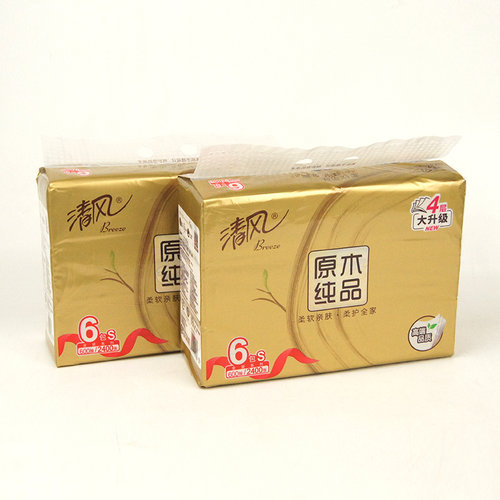 清风BR62SJ抽纸6包每提