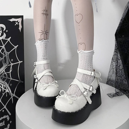 superpink朋克y2k辣妹高跟单鞋