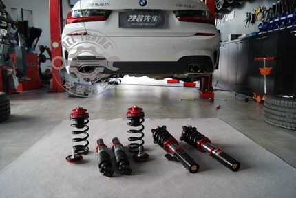 AGT绞牙避震 新三系325li G20 G28 B48 AGT倒插式减震