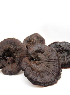 黑灵芝 长白山黑色灵芝 灵芝切片 黑灵芝片林芝 中药材500g克包邮