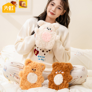 双插手小号送女友儿童热水袋暖水袋注水加厚防爆暖宝宝25新款天虹