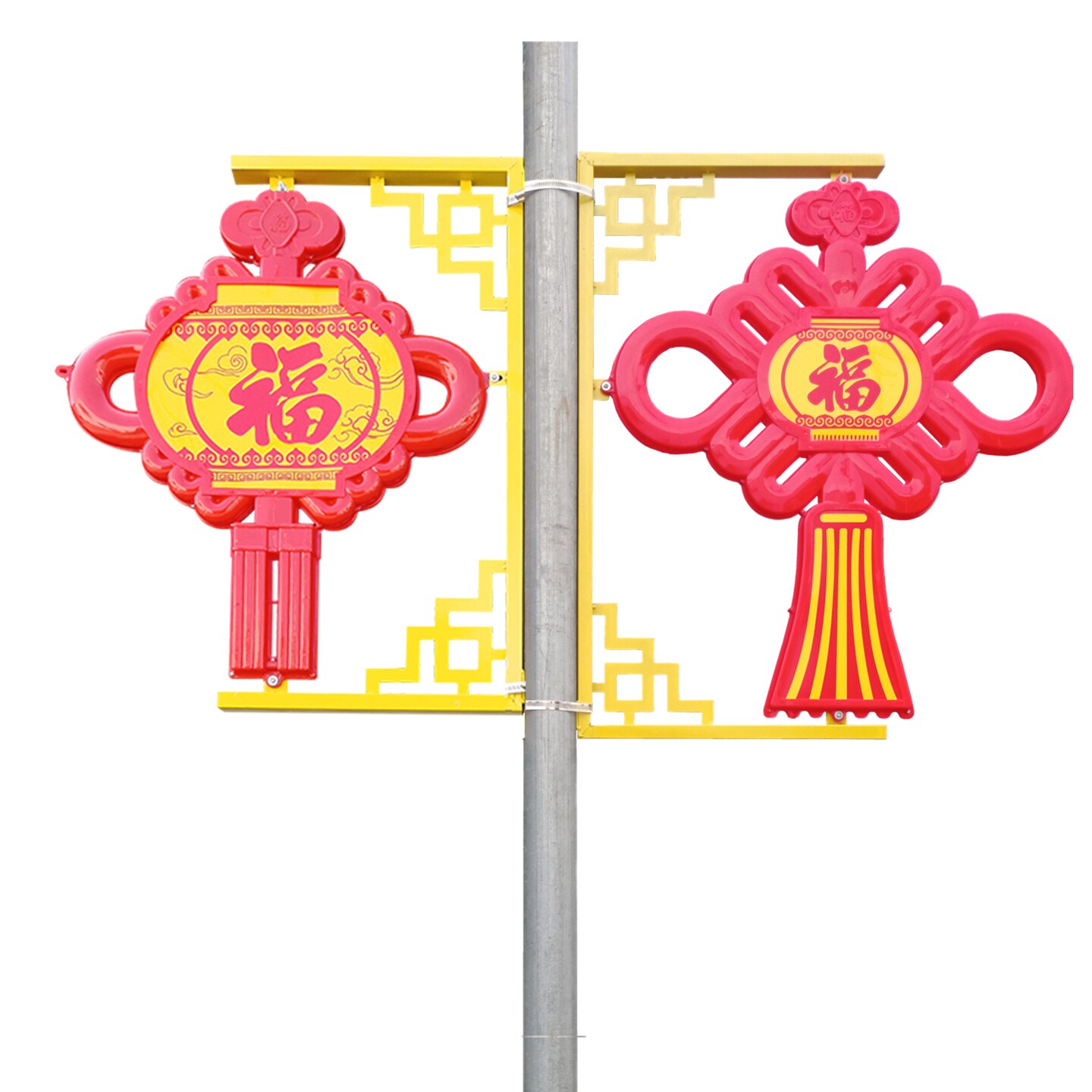 LED福字中国结户外防水路灯挂饰