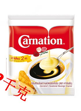 泰国进口炼乳三花商用袋装老挝