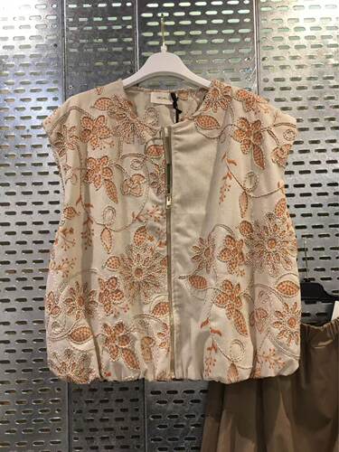 意大利Michell欧美时尚拉链上衣