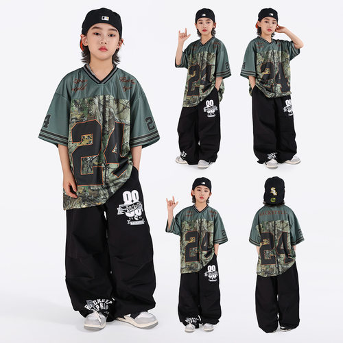 RACKETYLD儿童嘻哈街舞演出服