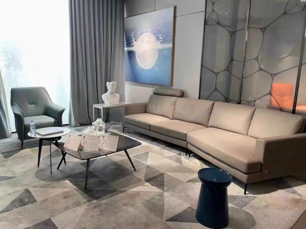 viteliv维特利a2008埃斯塔克全真皮转角客厅简约门店代购左右沙发