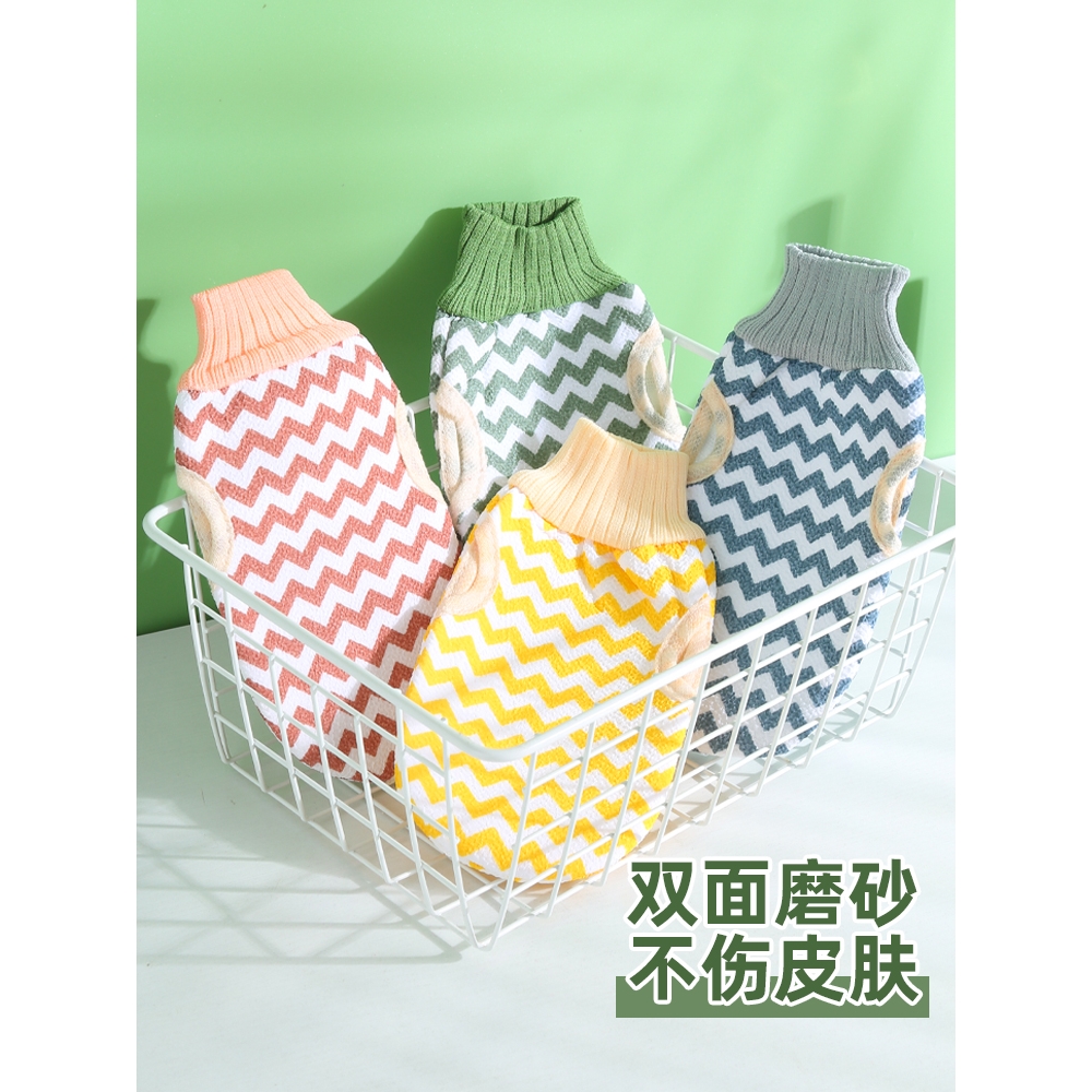 日本搓澡巾女士专用强力搓泥去污神器加厚双面成人男洗澡家用搓背