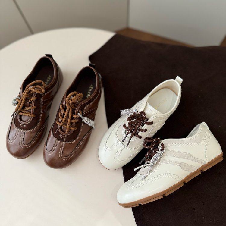 【欢欢专享】杨MI同款全羊皮音符德训鞋AB25361,女鞋,时尚休闲鞋,淘宝优惠券,粉丝福利购,淘宝优惠卷