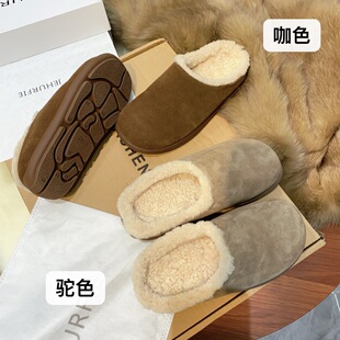 JEHURFIE女士休闲平底勃肯半拖AB23721 清仓福利 欢欢专享