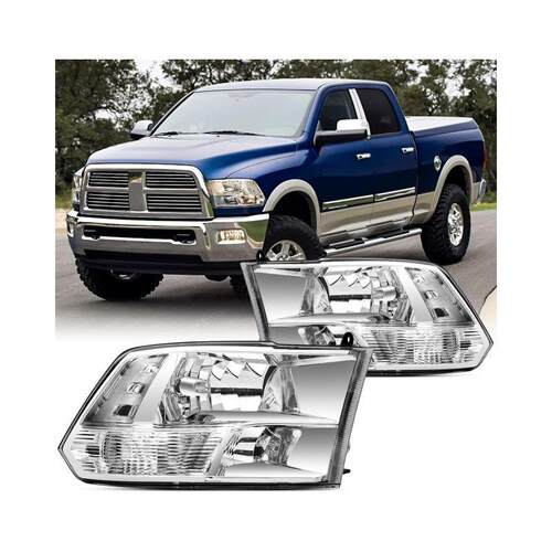 适用于2009-2018款 Dodge Ram1500 2500 3500美国版 汽车大灯