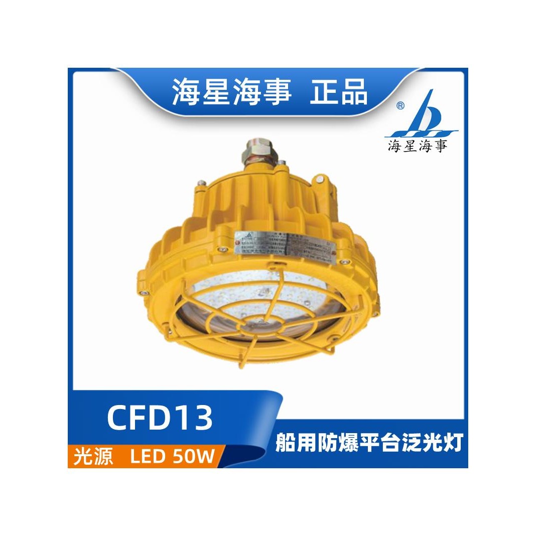 海星海事船用防爆灯CFD13/10/11壁挂吸顶式LED AC100-240V50/60Hz