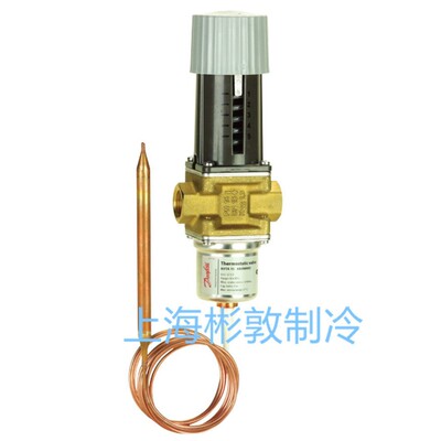 danfoss丹佛斯恒温型水阀 温度控制水流量开关 AVTA10 15 20 25