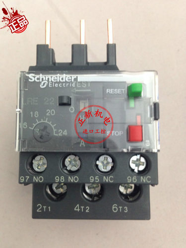 原产施耐德 Schneider 热过载继电器 LRE22N LR-E22N 16-24A