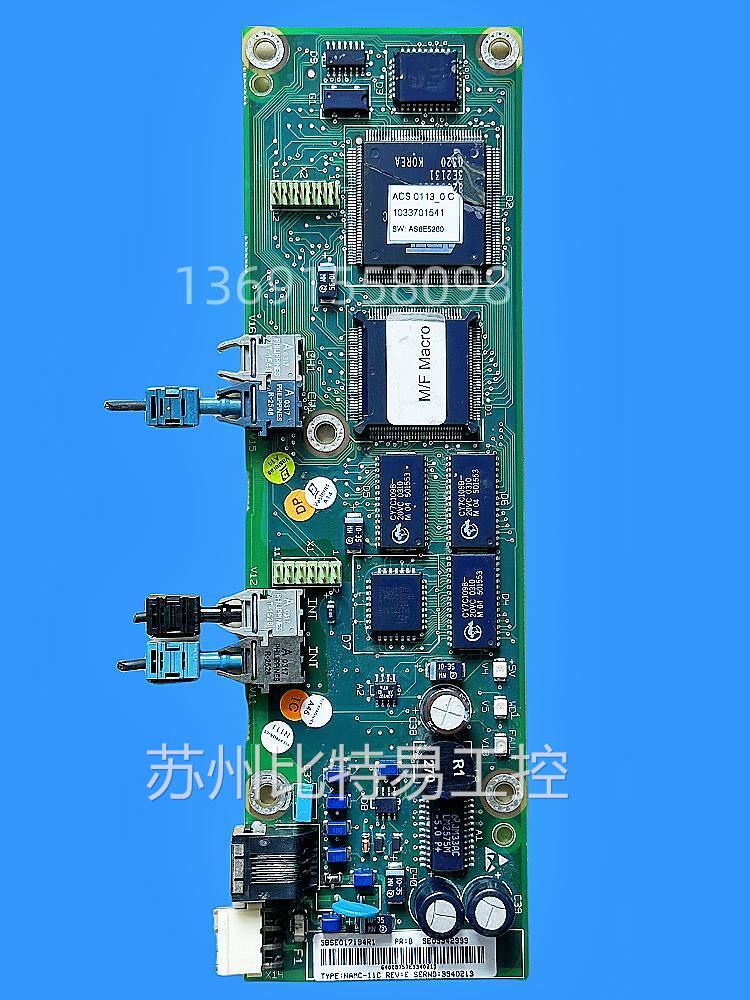 ABB变频器ACS600控制板主板CPU板NAMC-11C功率具体联系主控板