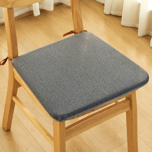 四季通用梯形简约风防滑餐椅垫