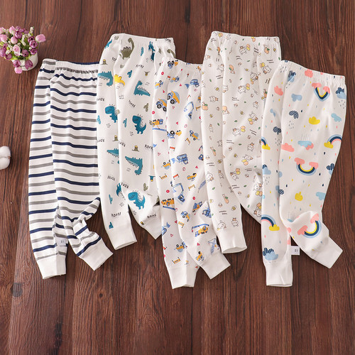 棉裤春秋儿童冬季打底纯棉衣裤