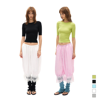 7分袖纯棉舒适皮肤般包裹感T恤女