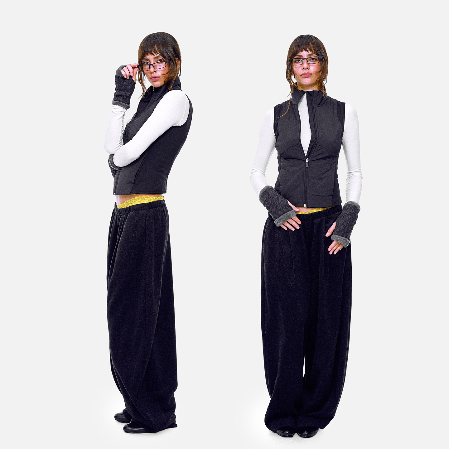 考究裁剪秋冬高使用保暖羽绒马甲