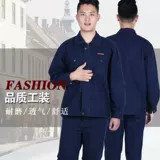 Mùa thu và mùa đông cotton chống co giãn mặc denim lỏng quần áo công sở nam mặc quần dài tự động sửa chữa bảo hiểm lao động style vintage nam