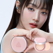 韩国3ce新款 水雾粉气垫滋润保湿 不易脱妆粉质细腻干皮混干奶油肌