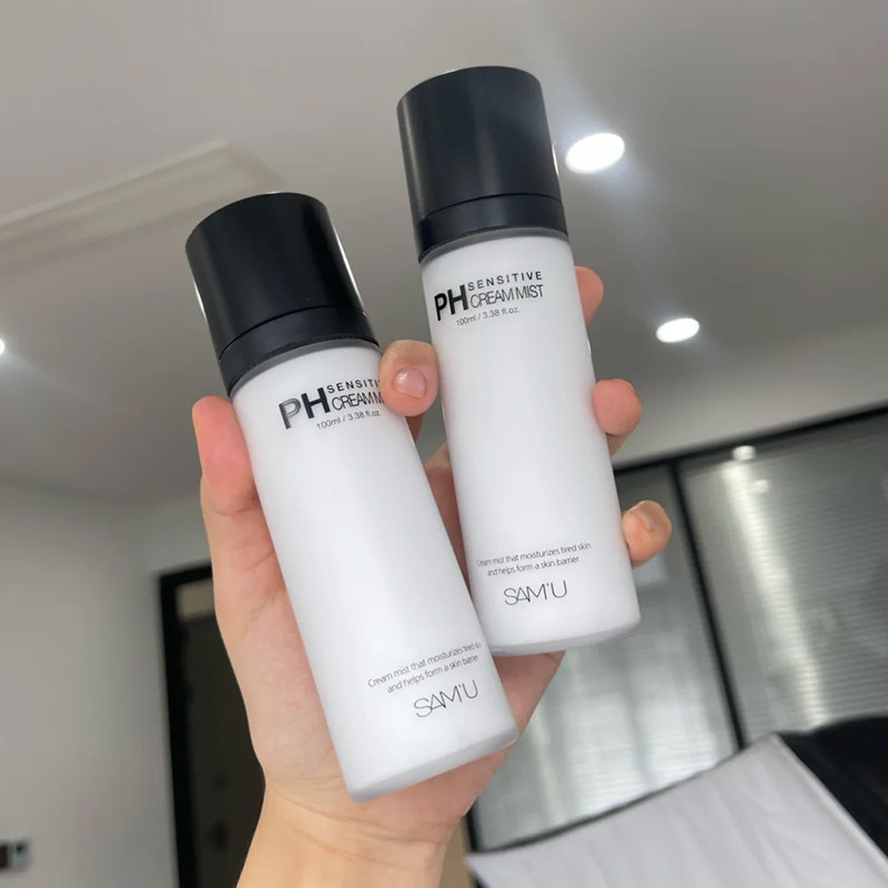 SAMU面霜喷雾ph妆前补水保湿修护舒缓莎缪化妆水持妆不脱妆韩国