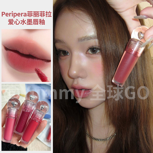 韩国Peripera菲丽菲拉墨水爱心唇釉哑光奶油棒棒糖新品 NCT同款04
