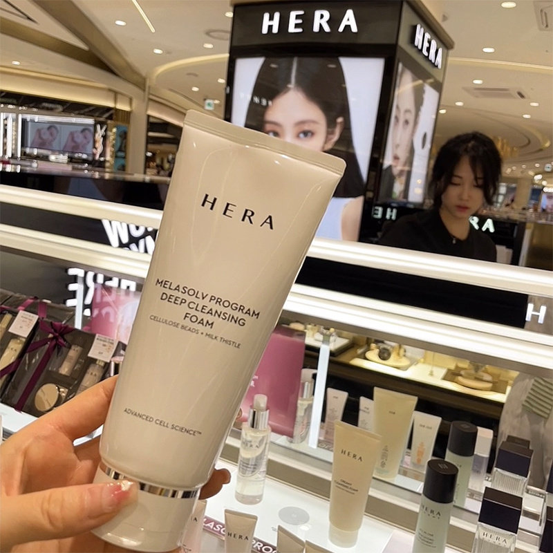 韩国hera赫妍/赫拉洗面奶慕斯洁面乳补水清爽滋润 新包装160ml