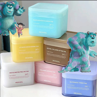 mediheal美迪惠尔棉片积雪草茶树胶原蛋白保湿 弹力湿敷局部湿敷棉