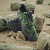 直销征峰解放鞋 工地上班防滑耐磨工作跑步劳保鞋 黄球鞋 帆布胶鞋