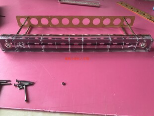 爱蚂小熊 20口径单排水冷接头独立试管架 无限扩展试管巢不含试管