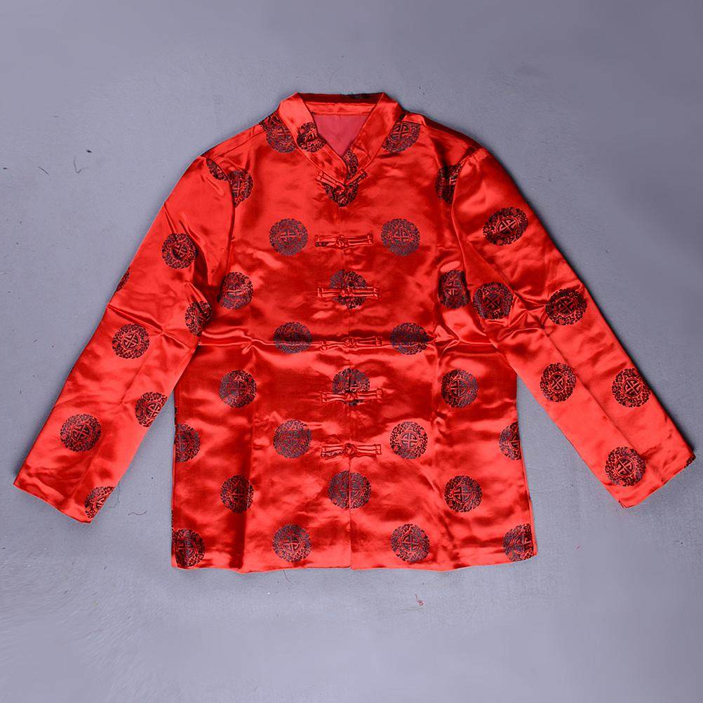 2025秋冬季中老年唐装男士织锦缎棉袄面中国风寿星过生日礼服尾货,男装,唐装,淘宝优惠券,粉丝福利购,淘宝优惠卷