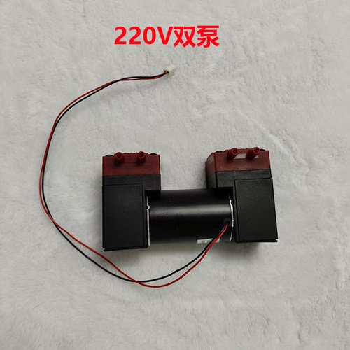 美容仪器气泵220V12V大吸力正负压双泵抽气泵真空泵5D精雕仪配件