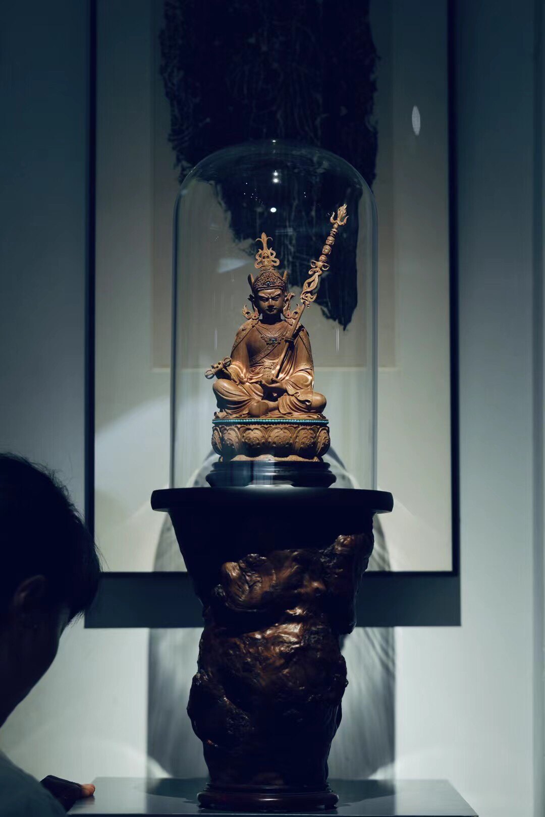 印度老山檀香定制观音释迦摩尼佛像摆件沉香原木清刀雕刻貔貅木雕