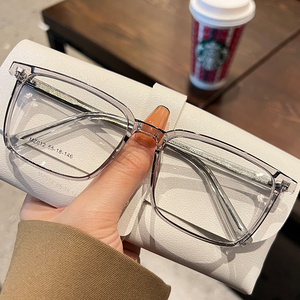 超轻TR90方框可配近视度数防蓝光眼镜抗疲劳护目简约时尚眼镜框架
