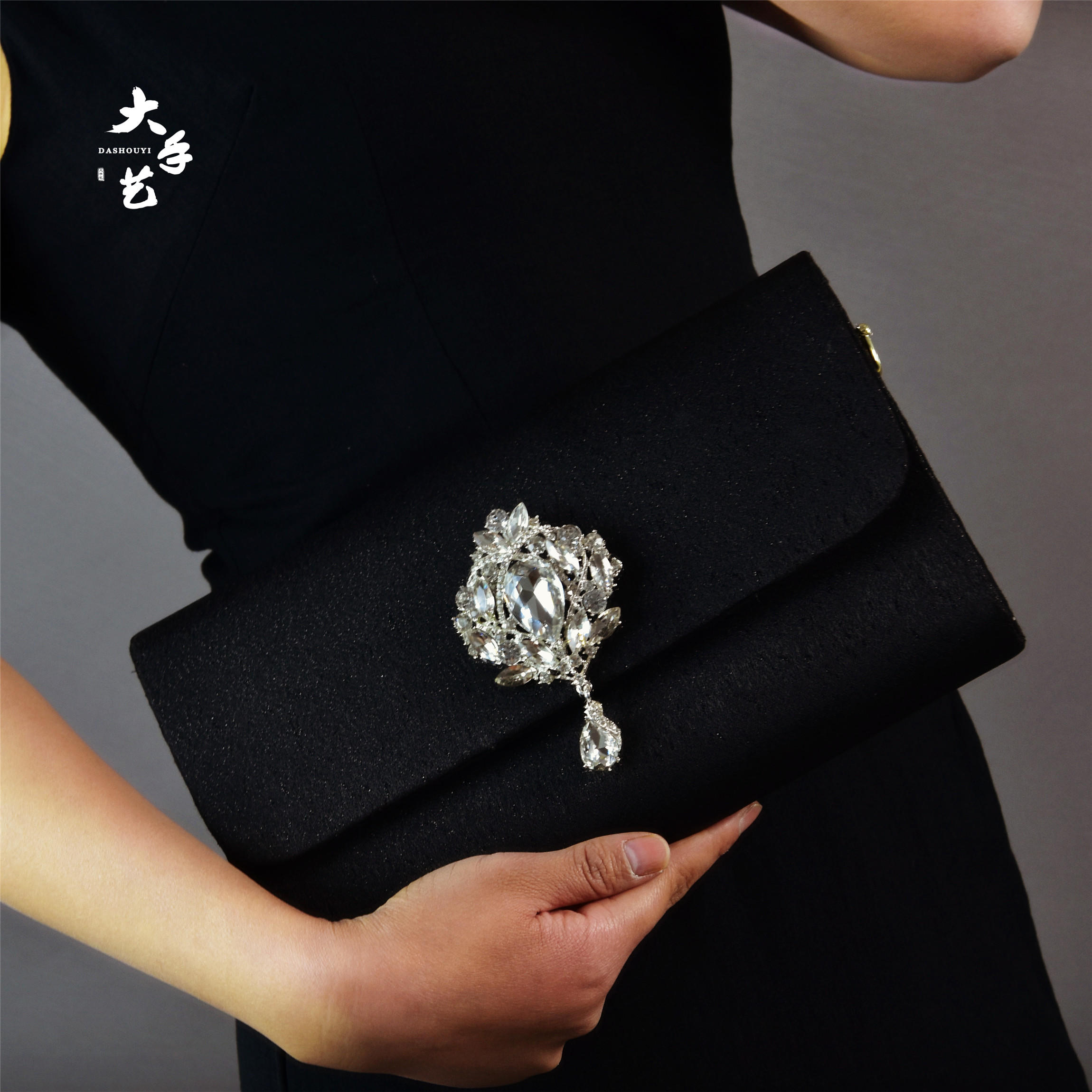 手工包宴会包手拿包晚宴包钻石包图片