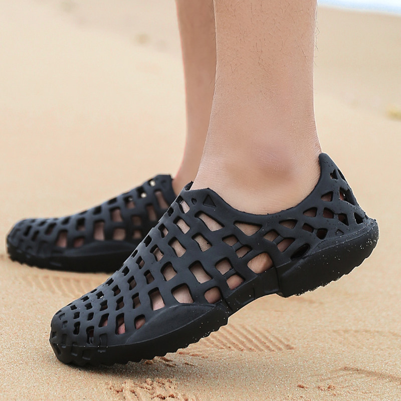 summer ventilation Women's Shoes Baotou Sandy beach Mesh shoes plastic cement Sandals Plastic slipper Teenagers A pedal reverent Men's Shoesin the Men's Shoes, Sandals  category - from Buy2taobao.com to provide professional Taobao agent buy service