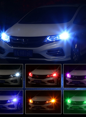 汽车led示宽灯T10高亮解码牌照阅读示廊透镜小灯泡12V24V改装通用