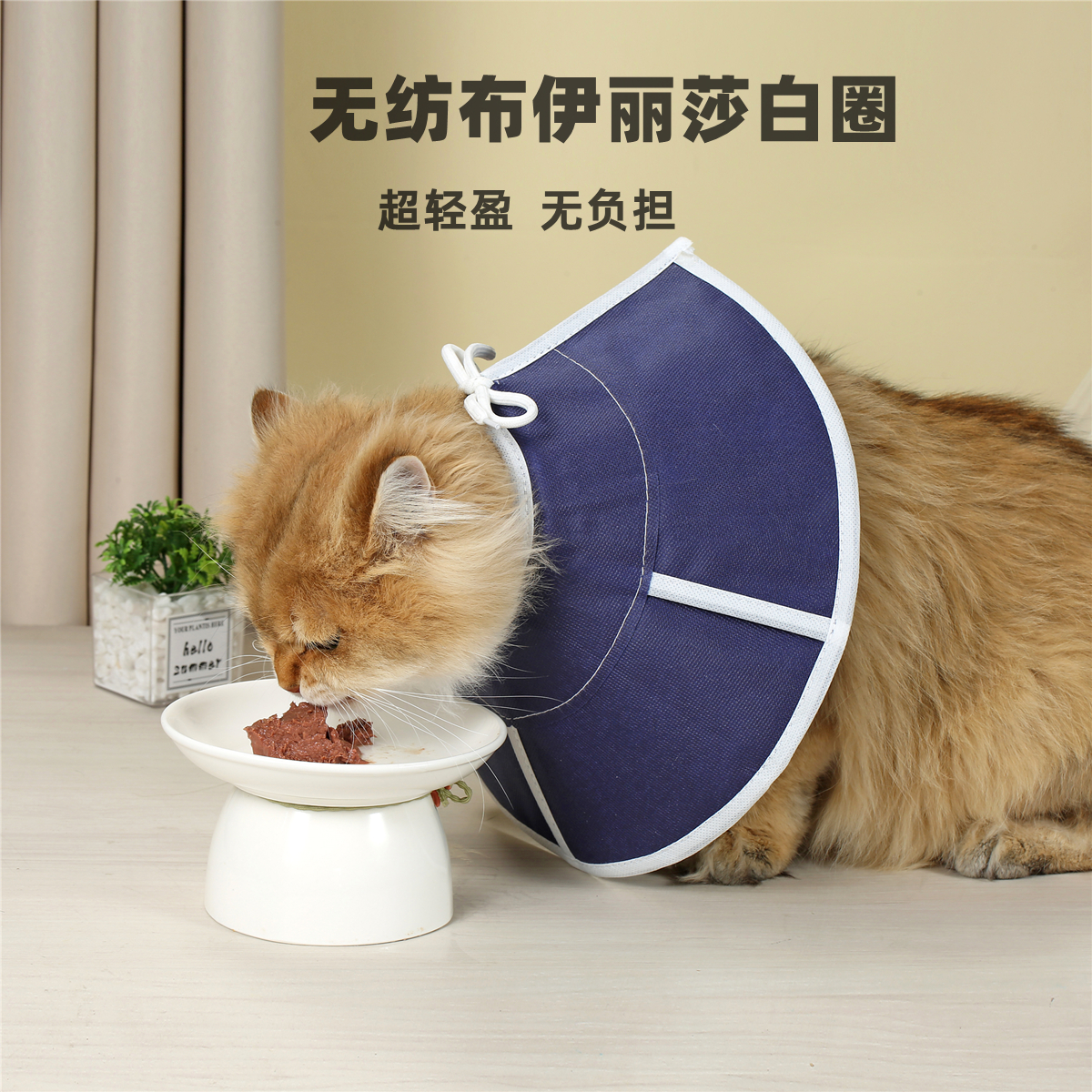 宠物无纺布伊丽莎白圈轻薄防舔圈
