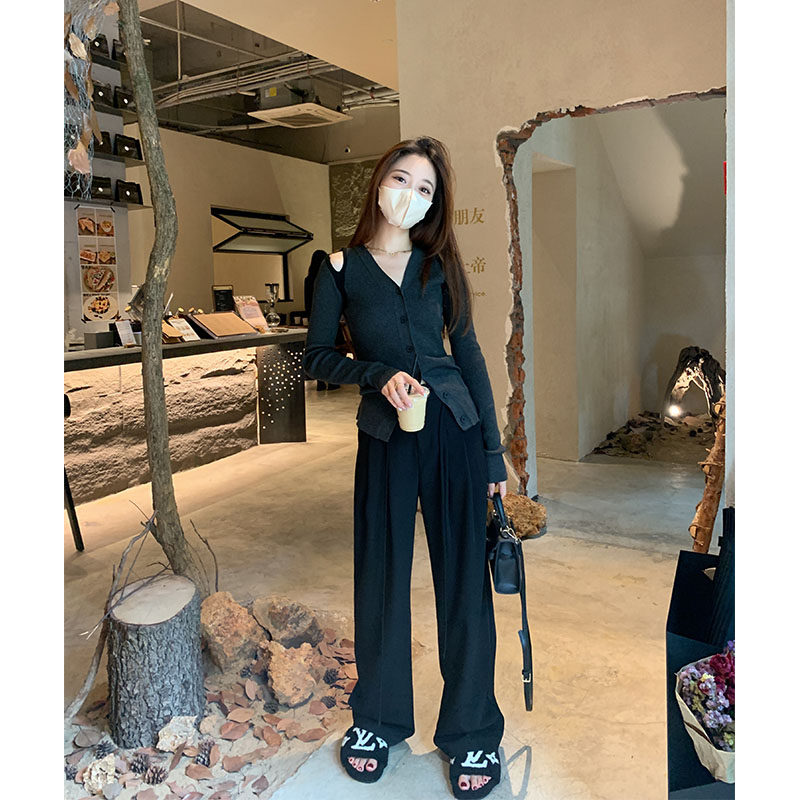 sieyiu新款小众设计西装裤