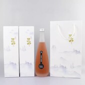 美姬酒瓶空瓶玻璃高档330 酒瓶 500ml创意红酒瓶空子密封1斤果酒装