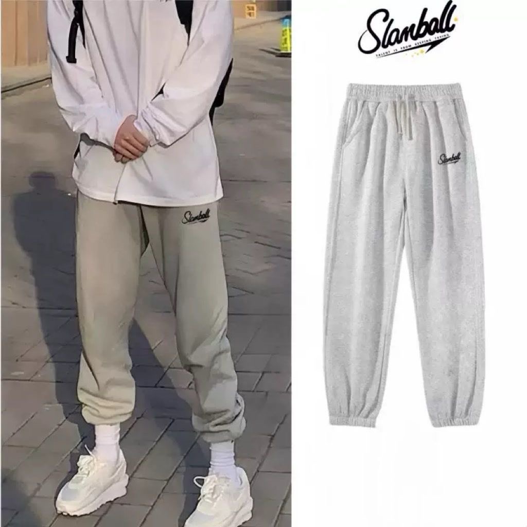 SLAMBALL美式篮球长裤男大码扎袜卫裤棉学生库里投篮训练运动裤子