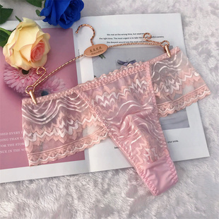 日常穿健康舒适****丁字裤 透视蕾丝男士 性感贴身男式 外贸欧美新款