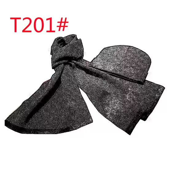 T201 # Foreign Trade Scarf and Hat Set, New Autumn and Winter Knitted Two-Piece Set, Versatile and Warm Printed Scarf for Men and Women