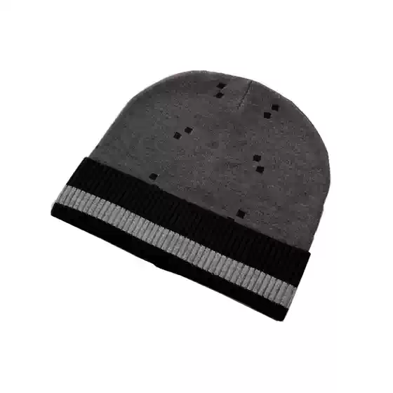 217 # Foreign Trade Knitted Hats for Men and Women, Warm Printed Brimless Hats, Autumn and Winter Rolled Edge Woolen Hats, Fashionable Casual Hats