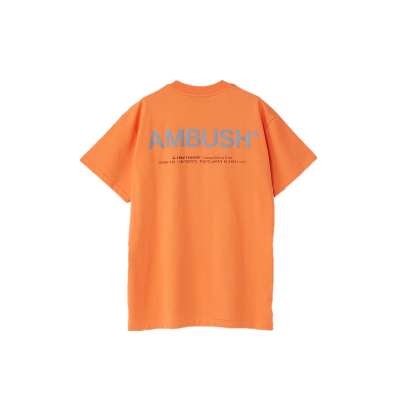 ÈÕ³±19SS Ambush T-SHIRT Tee ÐØÇ°´ó×ÖĸLOGO ÄÐÅ®¶ÌÐäTÐô ÇéÂÂ